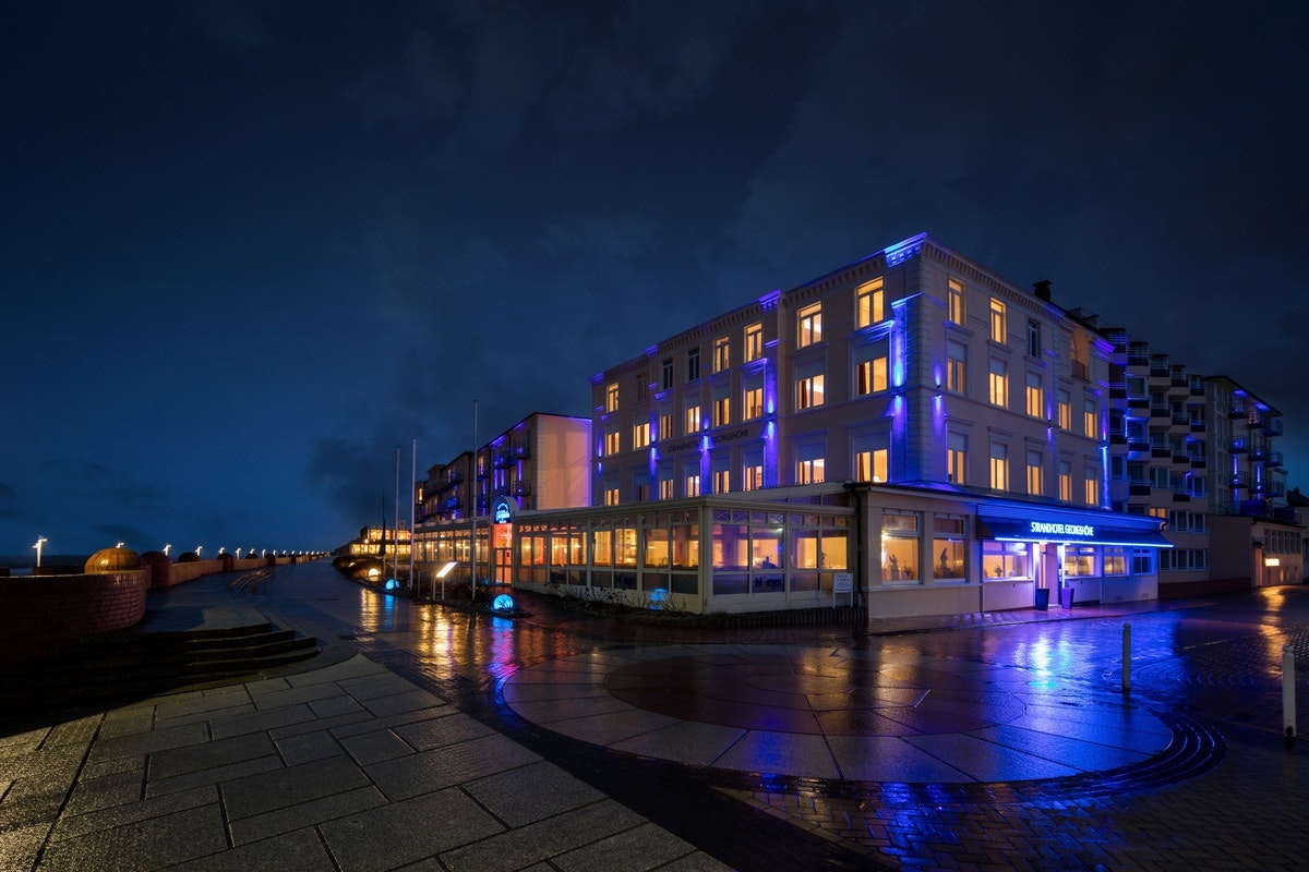 Hotel Außenansicht Nacht hotel aussenansicht nacht