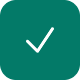 Icon of a tick