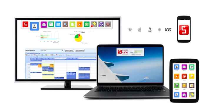 Simple CRM device