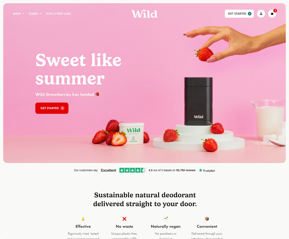 Wild – Homepage