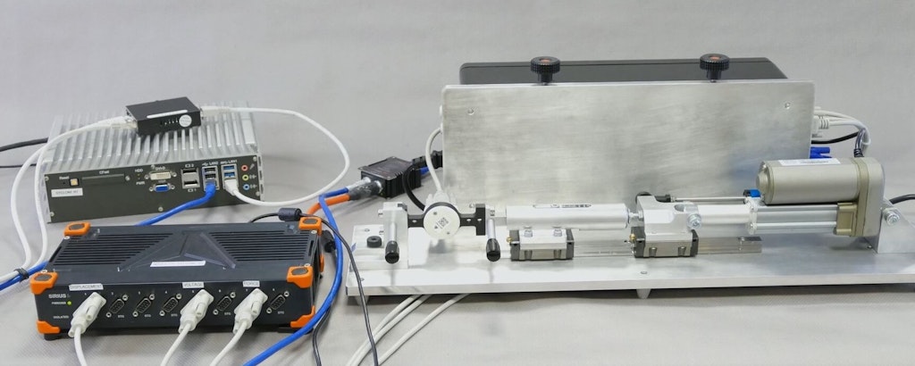 Figure 2.: Example – process control and supervision of an industrial electrical cylinder