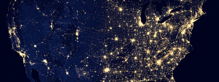 aerial photography of city during night time